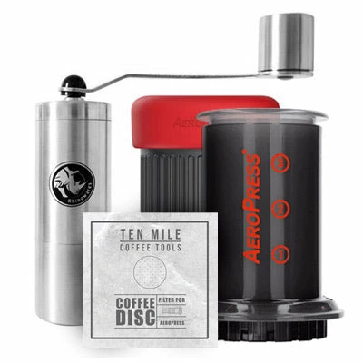 Aerobie AeroPress AeroPress Go Coffee Maker Starter Bundles 1 Aerobie AeroPress AeroPress Go Coffee Maker Starter Bundles