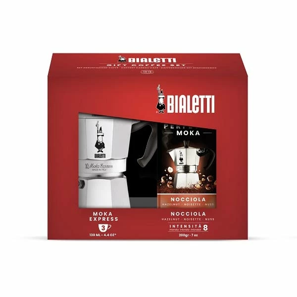 Bialetti Moka Express Gift Set 3 Bialetti Moka Express Gift Set