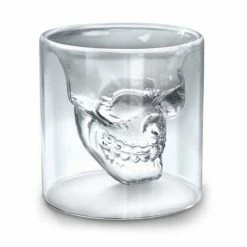 Alternative Brewing Skull Double Wall Glass Cup Accessories