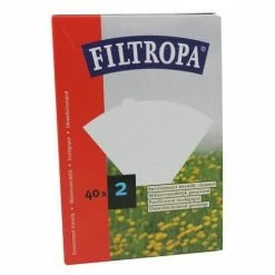 Manual Brewing Filtropa Paper Filter #2 - Bleached 40pk