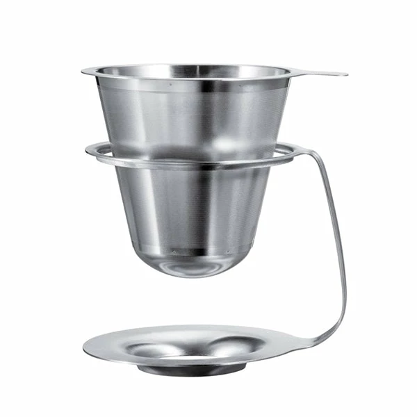 Hario Kasuya Double Stainless Steel Dripper 2 Hario Kasuya Double Stainless Steel Dripper
