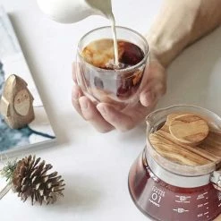 Hario Range Server Olive Wood 9 Hario Range Server Olive Wood