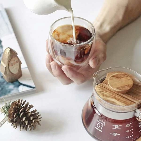 Hario Range Server Olive Wood 5 Hario Range Server Olive Wood