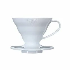 Hario V60 Dripper - White Plastic