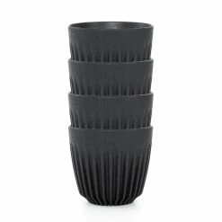 Huskee Charcoal Cups - 4 Pack