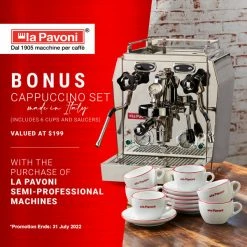 Alternative Brewing La Pavoni Botticelli Coffee Machine