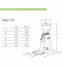 Mazzer Grinders Mazzer Major Deli Grinder