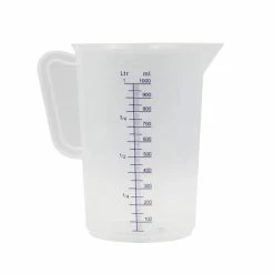 Alternative Brewing Barista Tools Plastic Measuring Jug 1L