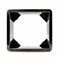 Tiamo Mik Jug Rinser - Stainless Steel Bench Fitting