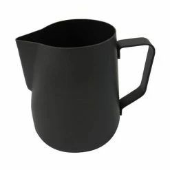 Rhinowares Black Stealth Milk Pitcher - 12oz/360ml