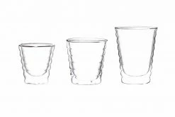 Hario Ribbed Double Wall Glass