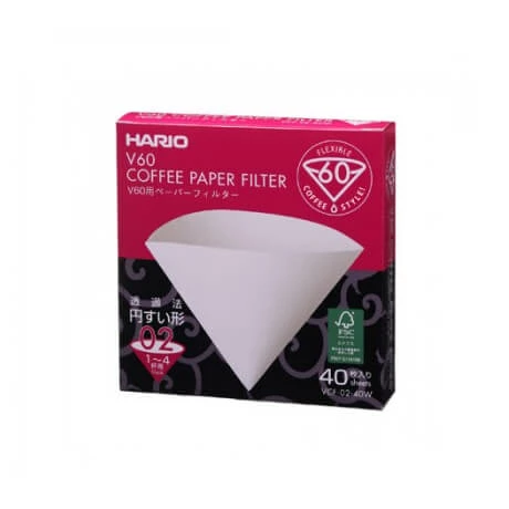 Hario Hario V60 2 Cup (40PCS) Filters 1 Hario Hario V60 2 Cup (40PCS) Filters