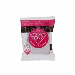 Hario V60 1 Cup (100Pcs) White Papers Bulk