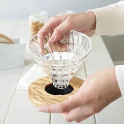 Hario V60 Glass – Olive Wood 7 Hario V60 Glass – Olive Wood